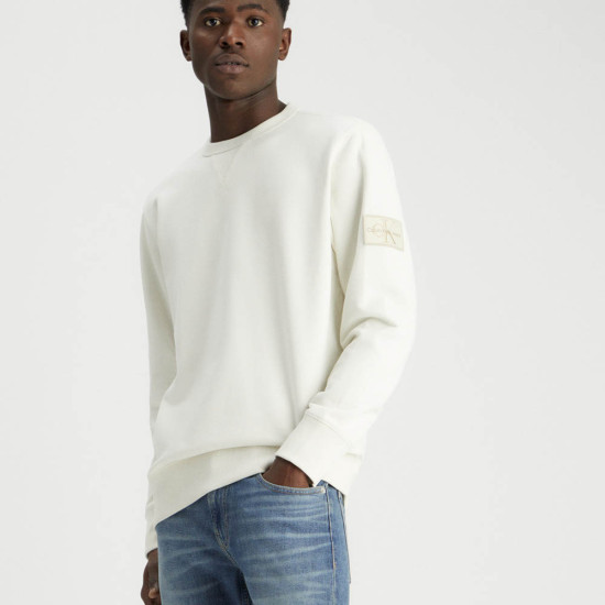 Calvin Klein Ανδρικό φούτερ Badge Crew Neck